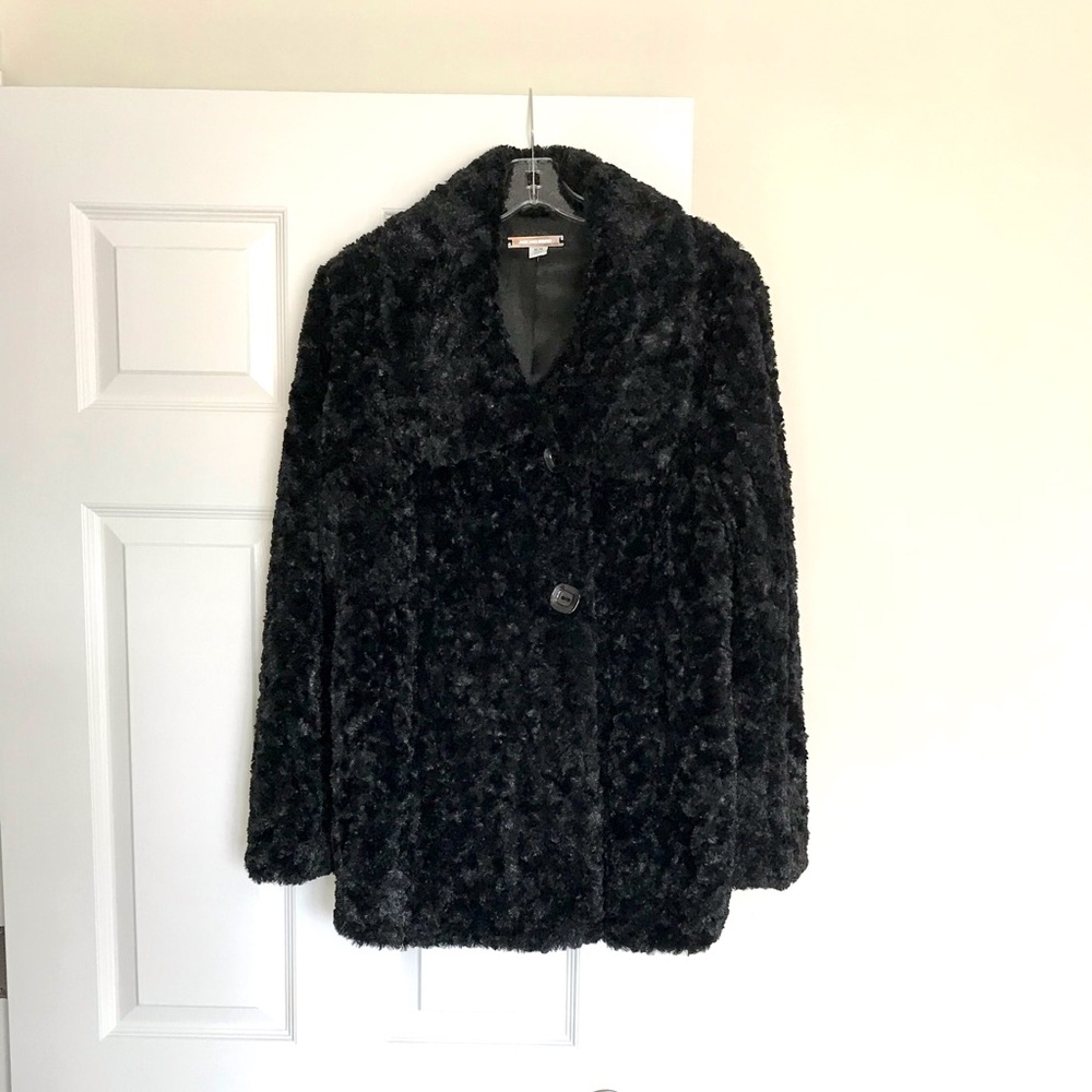 Johnston & Murphy Black Teddy Jacket